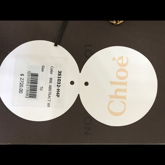 Black python Chloe shoulder bag - Picture 8 of 8